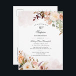 Invitation Carte Postale Botanique Pastel Floral 60e fête d'anniversaire<br><div class="desc">Botanical Pastel Floral 60th Birthday Party Invitation Carte postale vous pouvez facilement customiser avec les détails de votre fête en cliquant sur le bouton "Personnaliser". Avec bouquet floral moderne succulent et écriture typographie moderne. Parfait pour une invitation surprise pour une fête pour toute célébration de jalon</div>