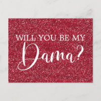Bright Cranberry Parties scintillant Quinceanera D