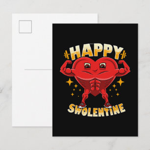 Invitation Carte Postale Cadeau de la Saint-Valentin drôle de séance d'entr