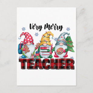 Invitation Carte Postale Cadeau pour Enseignant Enseignant Très Joyeux