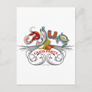 Invitation Carte Postale Cajun-Party-WLG-20110531
