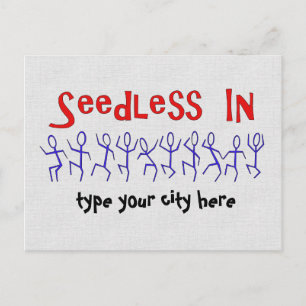 Invitation Carte Postale Célébration de la vasectomie personnalisée