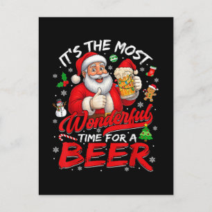 Invitation Carte Postale C'est la période la plus merveilleuse pour un Noël