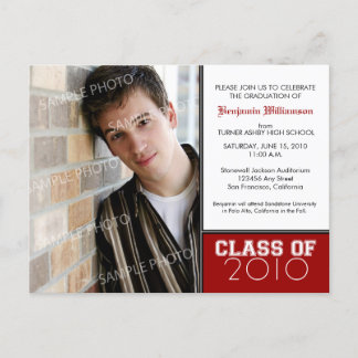 Invitation Carte Postale Choisissez votre propre couleur (pour les couleurs