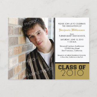 Invitation Carte Postale Choisissez votre propre couleur (pour les couleurs