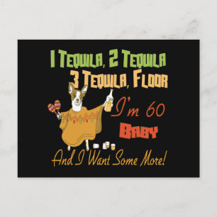 Invitation Carte Postale Collection Tequila 60e anniversaire