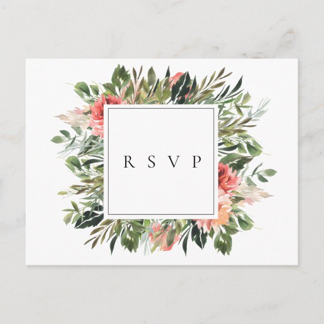 Invitation Carte Postale Demande de réponse et de chanson pour un mariage b (Devant)