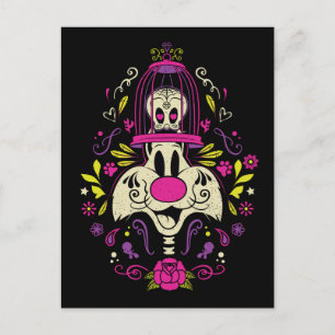 Invitation Carte Postale Día De Los Muertos TWEETY™ & SYLVESTER™