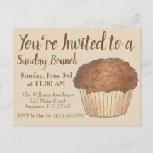 Dimanche Petit-déjeuner Brunch Streusel Crumb Muff