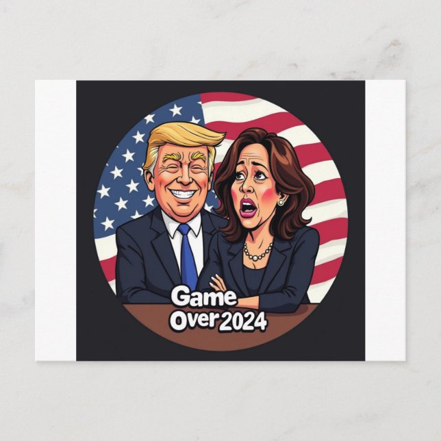 Invitation Carte Postale Donald Trump (Devant)