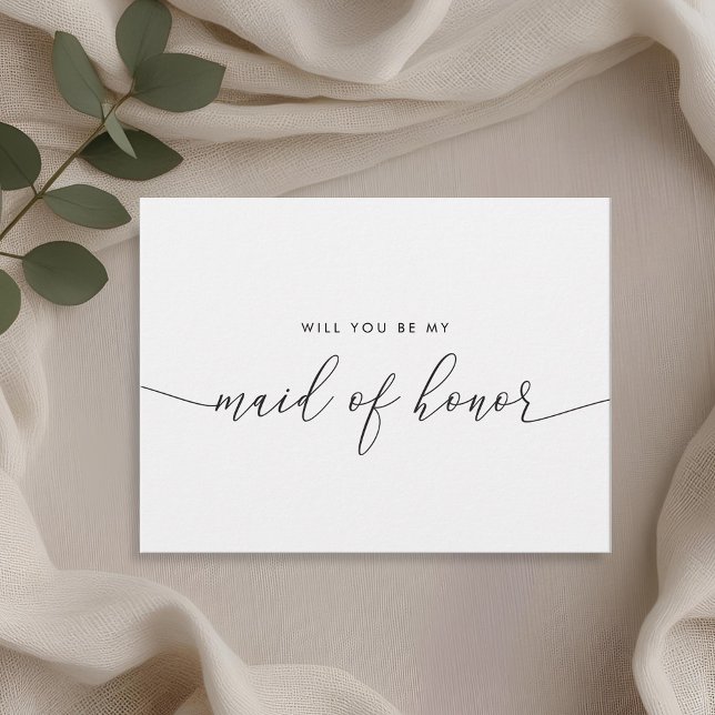 Invitation Carte Postale Élégante dentelle rustique vous serez ma femme d'h (Créateur téléchargé)