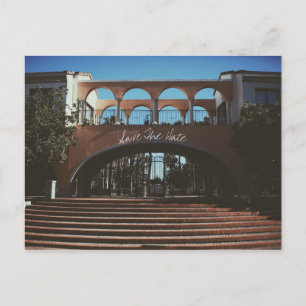 Invitation Carte Postale Enregistrer la date Espagnol Villa Feel Card