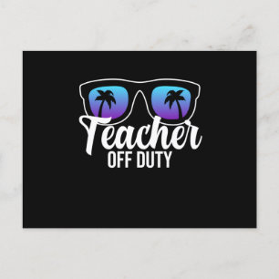 Invitation Carte Postale Enseignant hors service École à la retraite Étudia