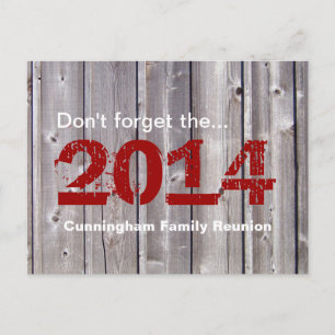 Invitation Carte Postale Famille Réunion Russe