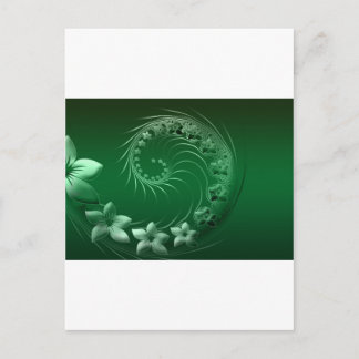 Invitation Carte Postale Fête de la Destinée du Green Design Party