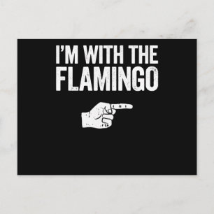Invitation Carte Postale Flamant rose   Im Avec Le Flamant rose Corresponda