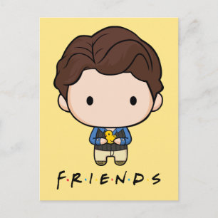 Invitation Carte Postale FRIENDS™  Chandler Chibi