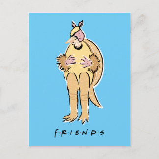Invitation Carte Postale FRIENDS™| Holiday Armadillo