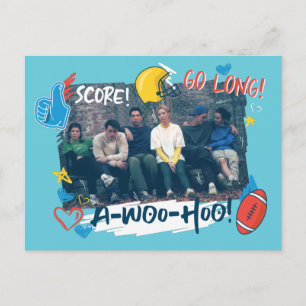 Invitation Carte Postale FRIENDS™  Jeu de football