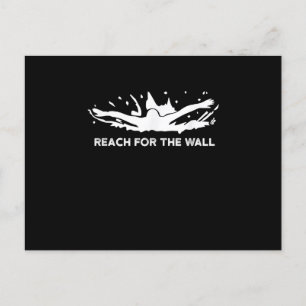 Invitation Carte Postale Funny Swimming Gift Swimmer Sport Swimmer Team