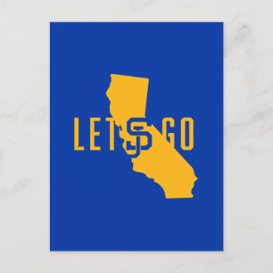 Invitation Carte Postale go lets