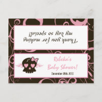 Goody Sac Topper Girly Girly Pink Punk Crâne
