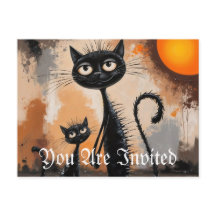 Halloween Petit Chat Gros Chat