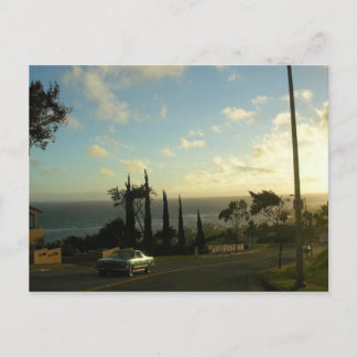 Invitation Carte Postale Hawaii RSVP