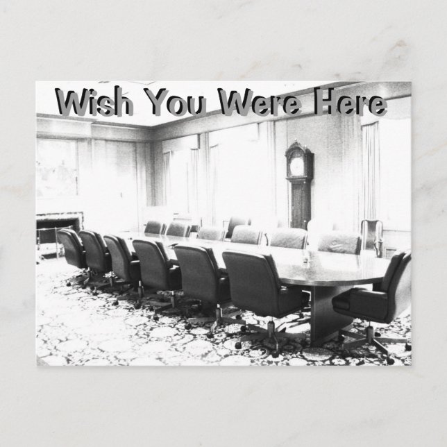 Invitation Carte Postale J'Aimerais Que Vous Étiez Ici (Devant)