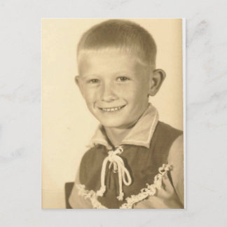 Invitation Carte Postale Jerry photo d'anniversaire