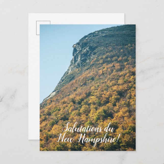 Invitation Carte Postale La couverture d'automne (Devant / Derrière)