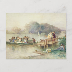 Invitation Carte Postale La fête de mariage