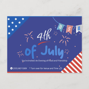 Invitation Carte Postale Laissez La Liberté Éclater !