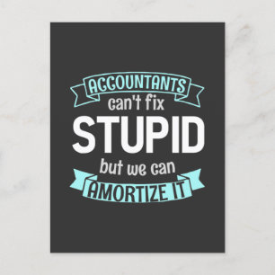 Invitation Carte Postale Les Comptables Peuvent L'Amortiser