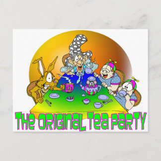Invitation Carte Postale L'Original TEA PARTY