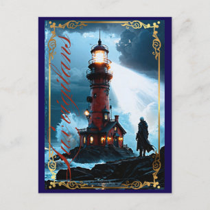Invitation Carte Postale Lux