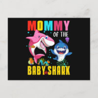 Maman Du Bébé Shark Tee Anniversaire Grand-mère Re