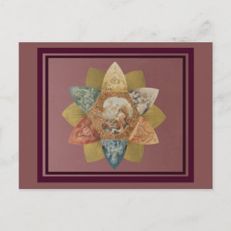 Invitation Carte Postale Mardi Gras Ball Vintage Faveur