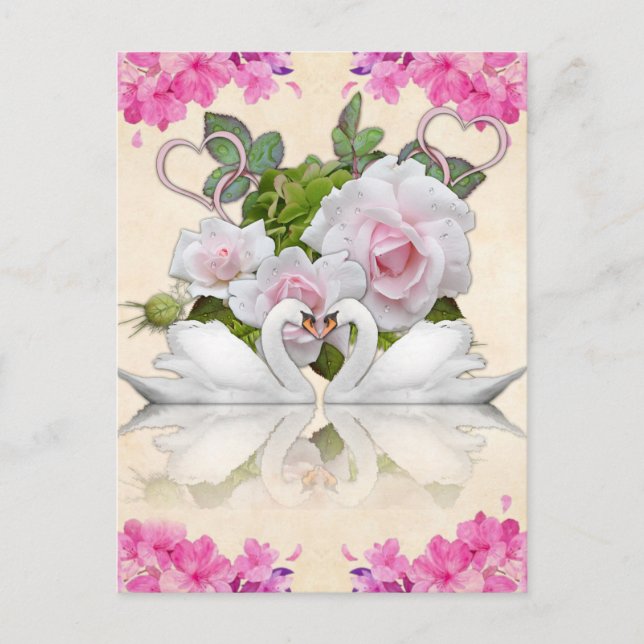 Invitation Carte Postale Mariage (Devant)