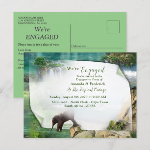 Invitation Carte Postale Monde Océans & Rivières, Lacs & Activités sportive