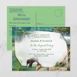 Invitation Carte Postale Monde Océans & Rivières, Lacs & Activités sportive