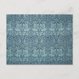 Invitation Carte Postale Motif de textile vintage Brer Rabbit William Morri