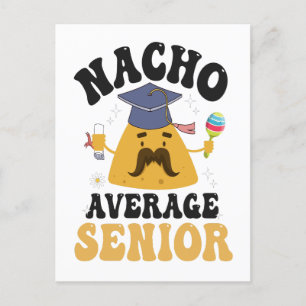 Invitation Carte Postale Nacho Graduation Supérieure Moyenne Cinco De Mayo
