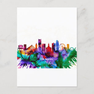 Invitation Carte Postale Nang Skyline
