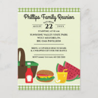 Nappe verte et blanche Pique-nique Réunion de fami