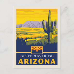 Invitation Carte Postale Nous sommes partis en Arizona