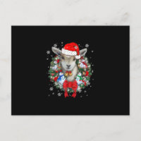 Ornement de Noël de chèvre Décoration Cadeau Cadea
