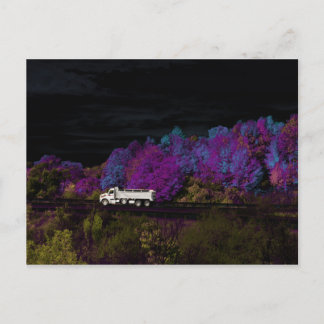 Invitation Carte Postale oscar feuilles de la fête