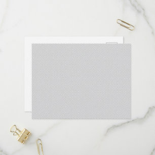 Invitation Carte Postale Panneau de fond gris moderne à pois pour événement