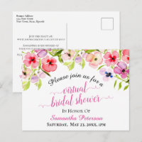 Panneaux d'aquarelle de printemps Fête des mariées